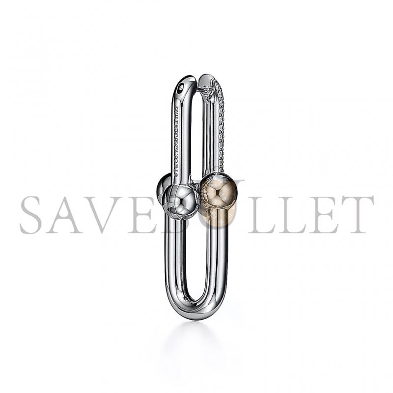 TIFFANY HARDWEAR COLLECTION LARGE CHAIN EARRINGS 70353148 [M16226] Shoes Jewelry Bag Watch Clothing 
