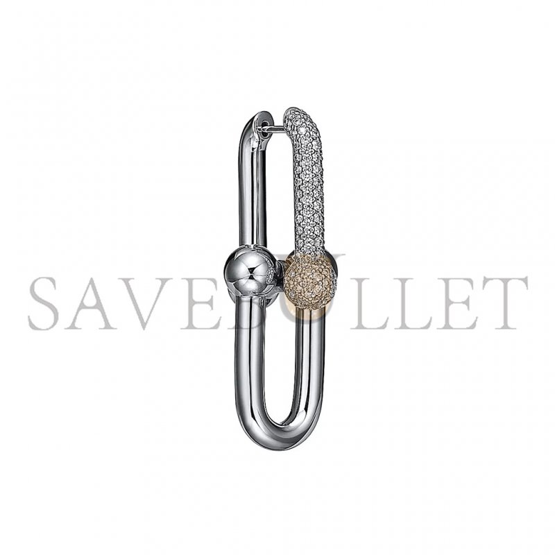 TIFFANY HARDWEAR COLLECTION LARGE CHAIN EARRINGS 70353148 [M16226] Shoes Jewelry Bag Watch Clothing 