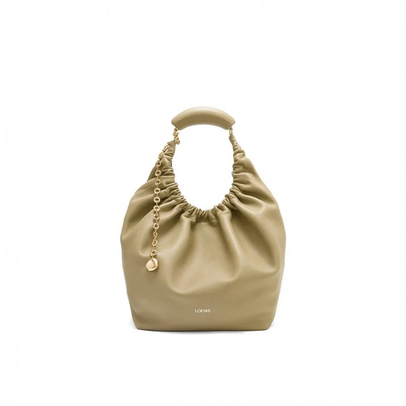 (image for) LOEWE MEDIUM SOFT NAPPA SHEEP LEATHER SQUEEZE BAG A914Q37X01-9584 (34*33*13.5cm)