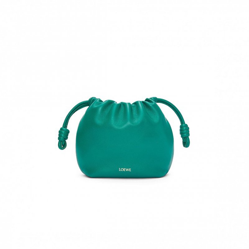 (image for) LOEWE MINI FLAMENCO PURSE IN MELLOW NAPPA LAMBSKIN 062348-632 (23*17*5.5cm)