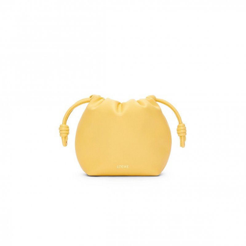 (image for) LOEWE MINI FLAMENCO PURSE IN MELLOW NAPPA LAMBSKIN 062348-412 (23*17*5.5cm)