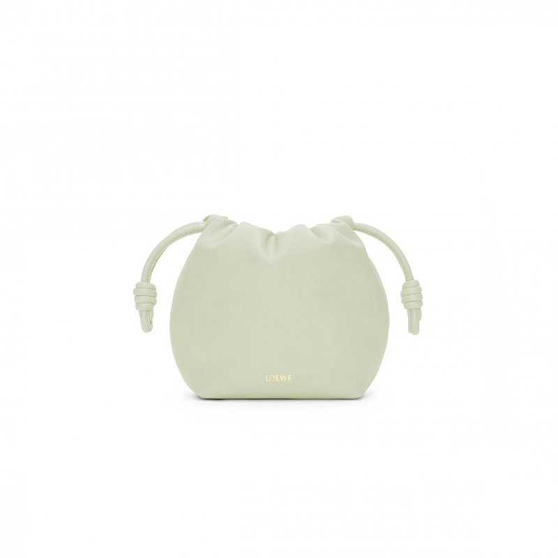 (image for) LOEWE MINI FLAMENCO PURSE IN MELLOW NAPPA LAMBSKIN 062348-654 (23*17*5.5cm)
