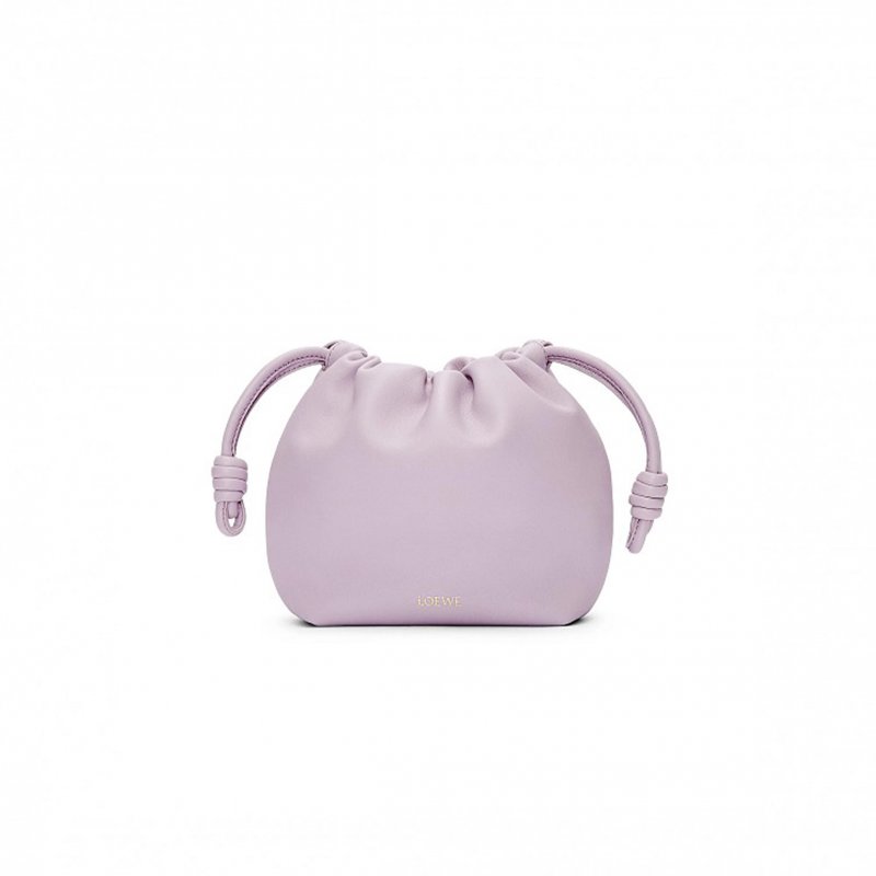 (image for) LOEWE MINI FLAMENCO PURSE IN MELLOW NAPPA LAMBSKIN 062348-410 (23*17*5.5cm)