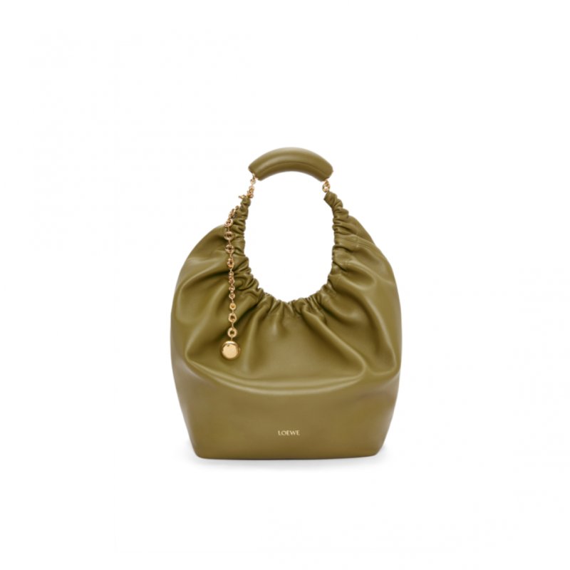 (image for) LOEWE MEDIUM SQUEEZE BAG IN MELLOW NAPPA LAMBSKIN A914Q37X01 (34*33*13.5cm)