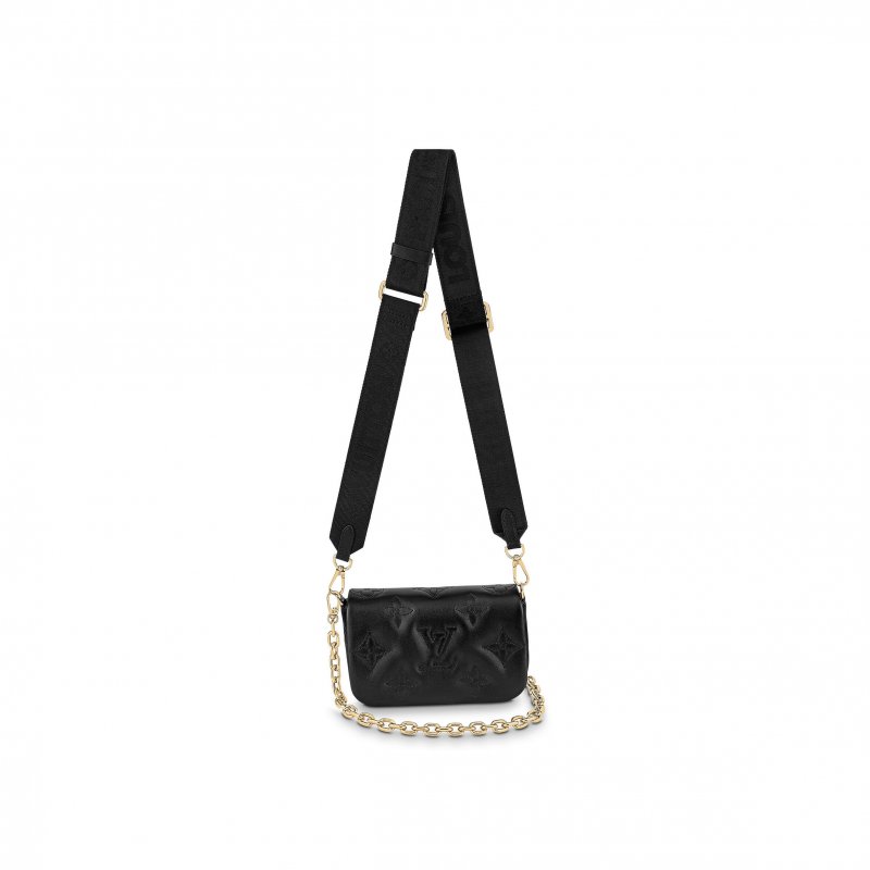 (image for) LOUIS VUITTON MASTER WALLET ON STRAP BUBBLEGRAM M81398 (20*12*6cm)