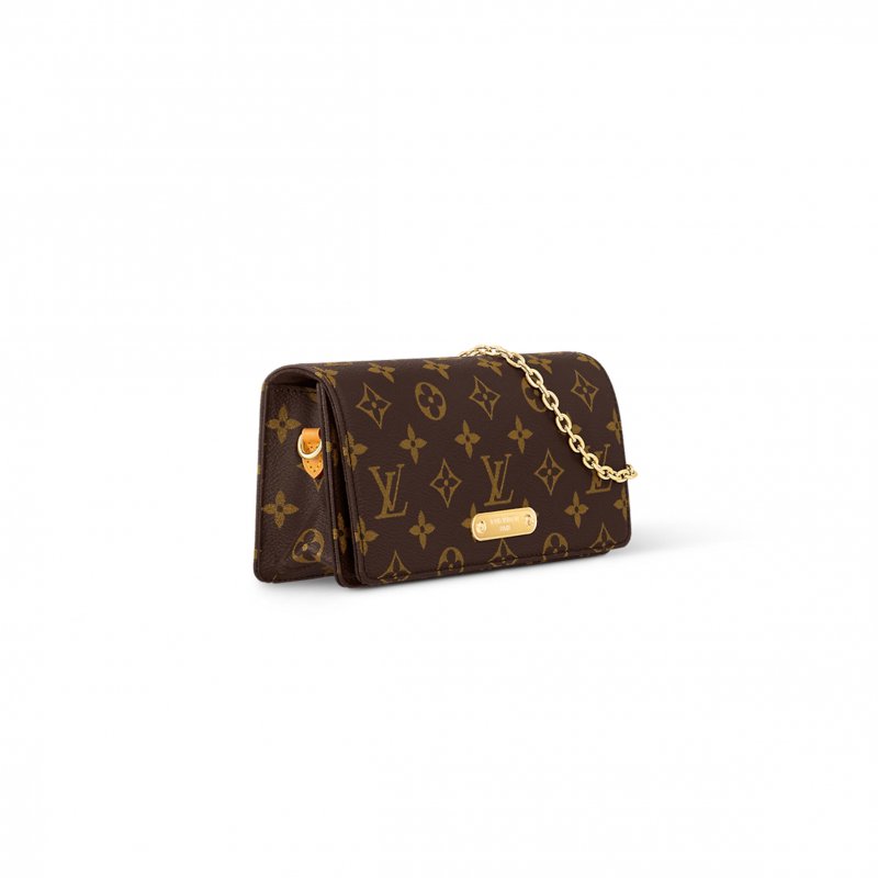 (image for) LOUIS VUITTON MASTER WALLET ON CHAIN LILY M82509 (20.7*10.2*3.5cm)