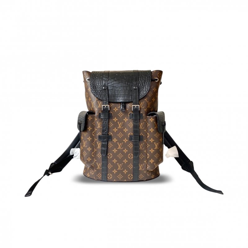 (image for) LOUIS VUITTON MASTER CHRISTOPHER PM MONOGRAM EXOTIC CROCODILE (44*33*13cm)