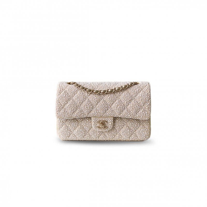 (image for) CHANEL PEARL FLAP BAG AS1112 (25.5*15.5*6.5cm)