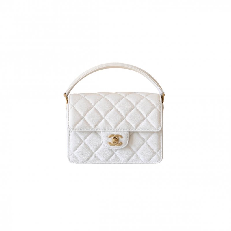 (image for) CHANEL HANDLE FLAP BAG MEDIUM AS4039 (19*14*4.5cm)