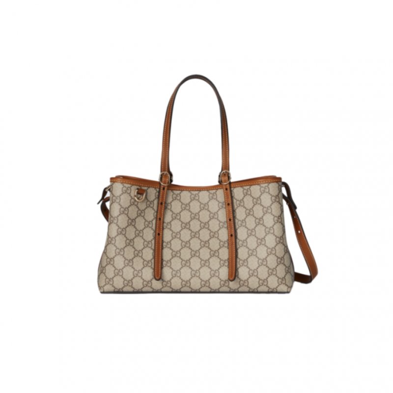 (image for) GUCCI GG EMBLEM MEDIUM TOTE BAG ‎815214 (30*18*11cm)