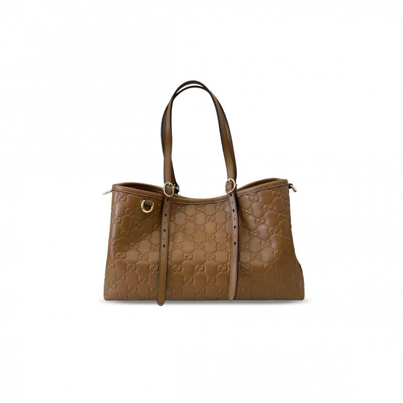 (image for) GUCCI GG EMBLEM MEDIUM TOTE BAG ‎815214 (30*18*11cm)
