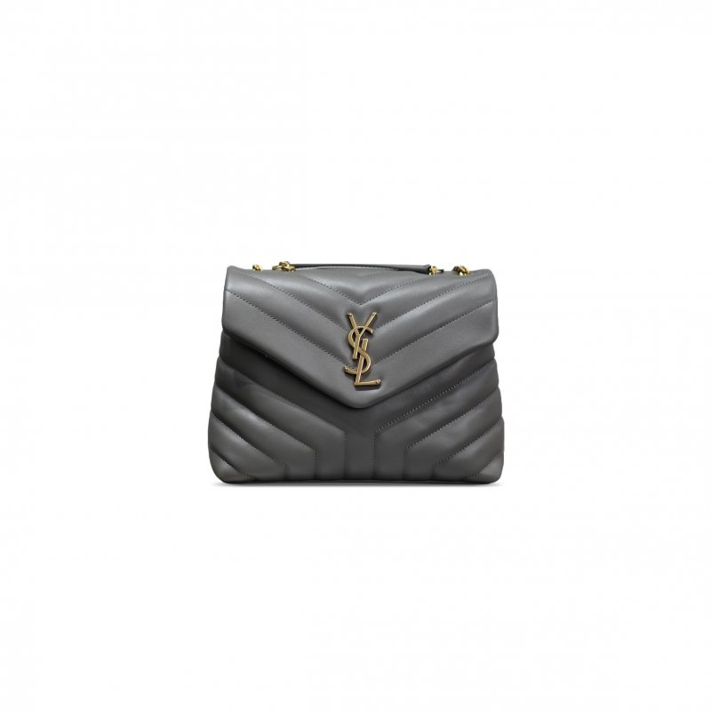 (image for) YSL LOULOU SMALL IN QUILTED LEATHER 494699 (23*17*9cm)