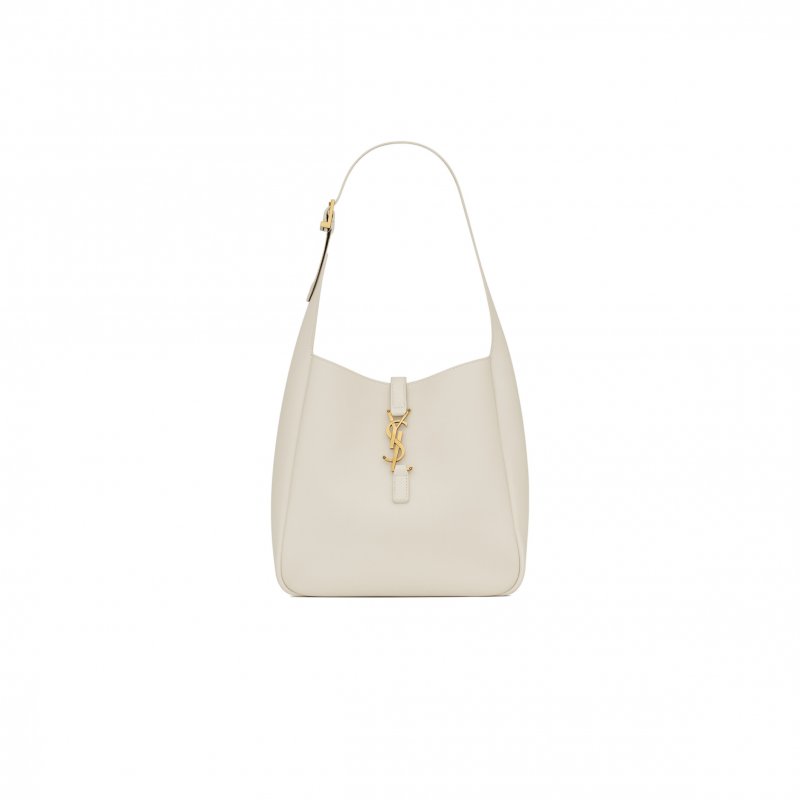 (image for) YSL LE 5 À 7 SUPPLE SMALL IN GRAINED LEATHER 713938AAAUQ9207 (23*22*8cm)