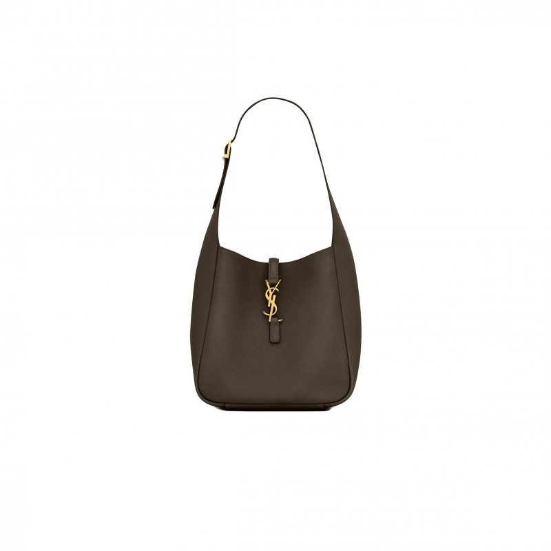 (image for) YSL LE 5 À 7 SUPPLE SMALL IN GRAINED LEATHER 713938AAAUQ3212 (23*22*8cm)