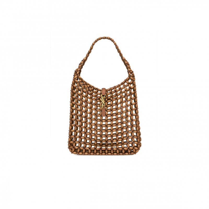 (image for) YSL LE 5 À 7 LARGE IN WOOD BEADS 823807KAAAZ9384 (30*35*10cm)