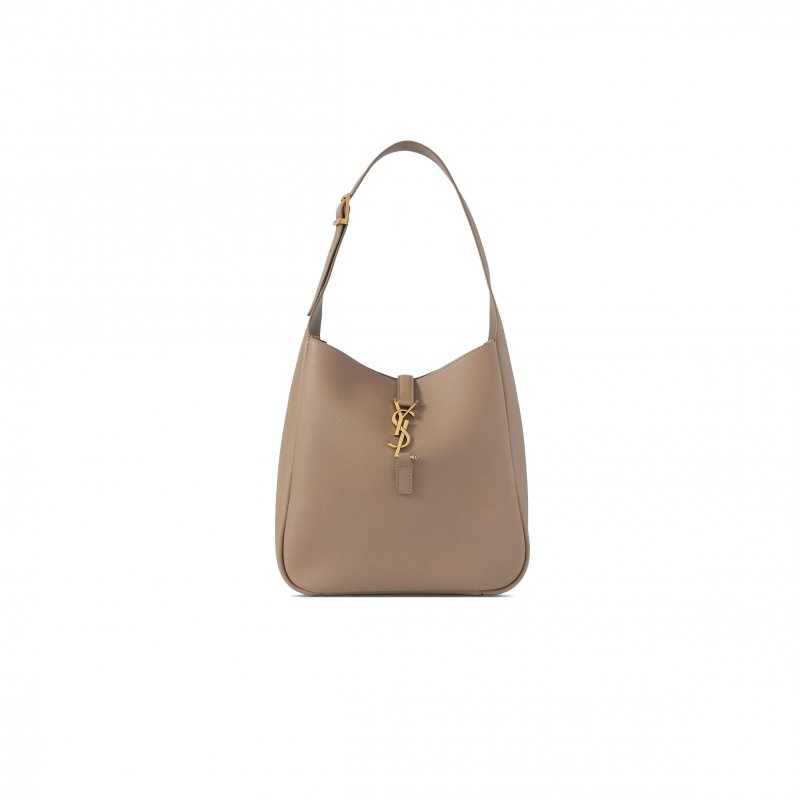(image for) YSL LE 5 À 7 SMALL IN GRAINED LEATHER 713938 (23*22*8cm)