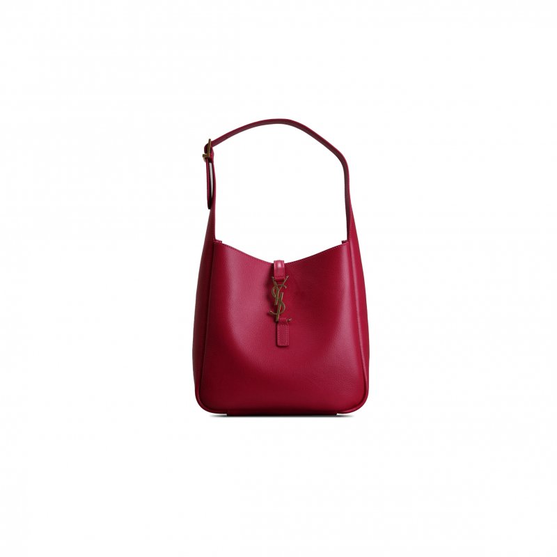 (image for) YSL LE 5 À 7 SMALL IN GRAINED LEATHER 713938 (23*22*8cm)