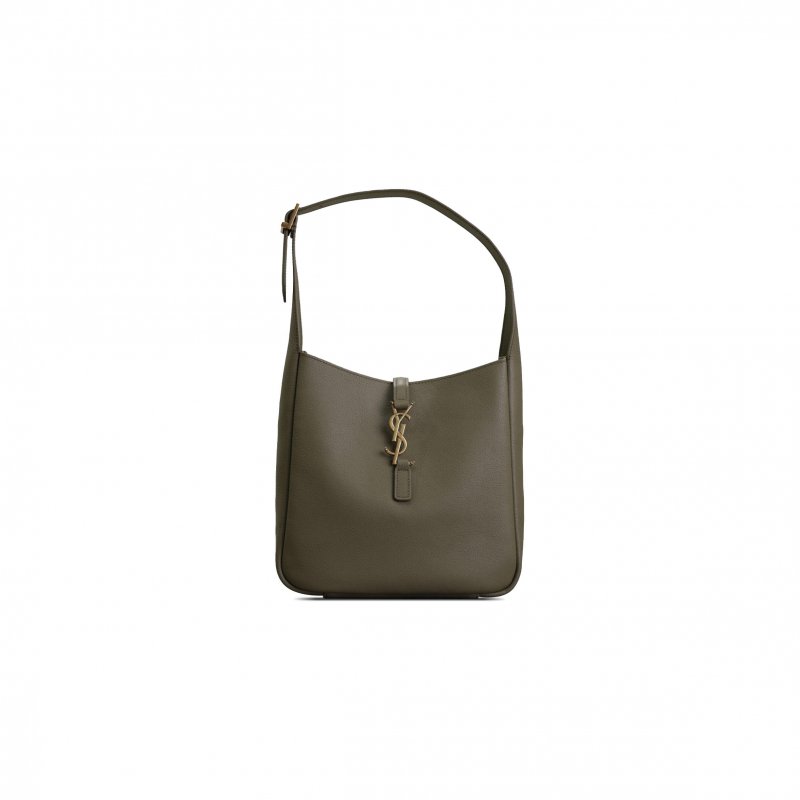 (image for) YSL LE 5 À 7 SMALL IN GRAINED LEATHER 713938 (23*22*8cm)