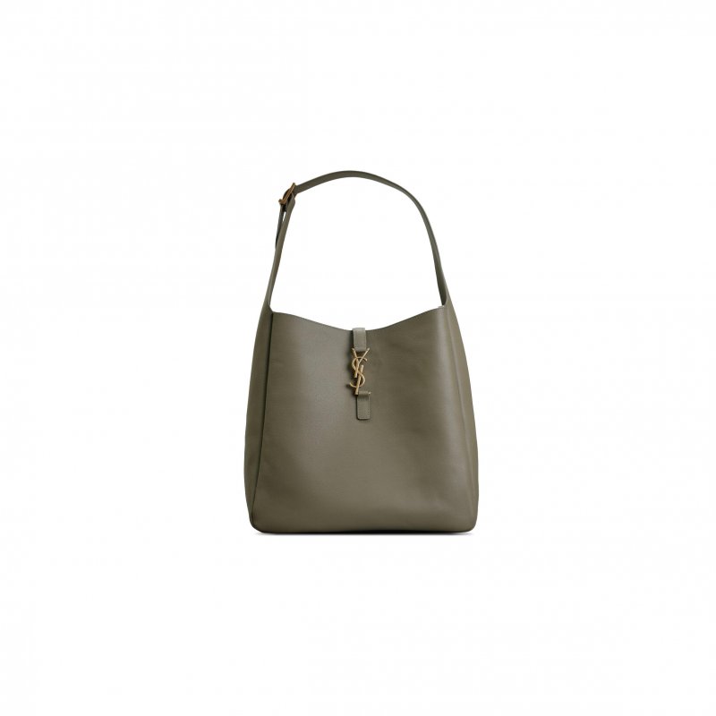 (image for) YSL LE 5 À 7 LARGE IN GRAINED LEATHER 753837 (30*31*13cm)