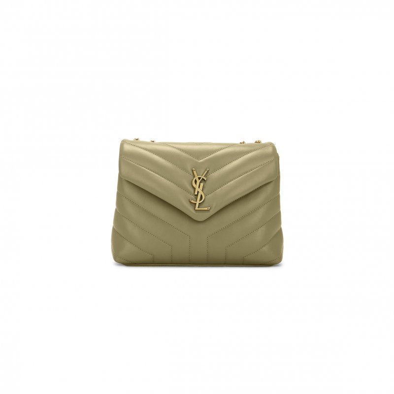 (image for) YSL LOULOU SMALL CHAIN BAG IN QUILTED LEATHER 494699306588 (23*17*9cm)