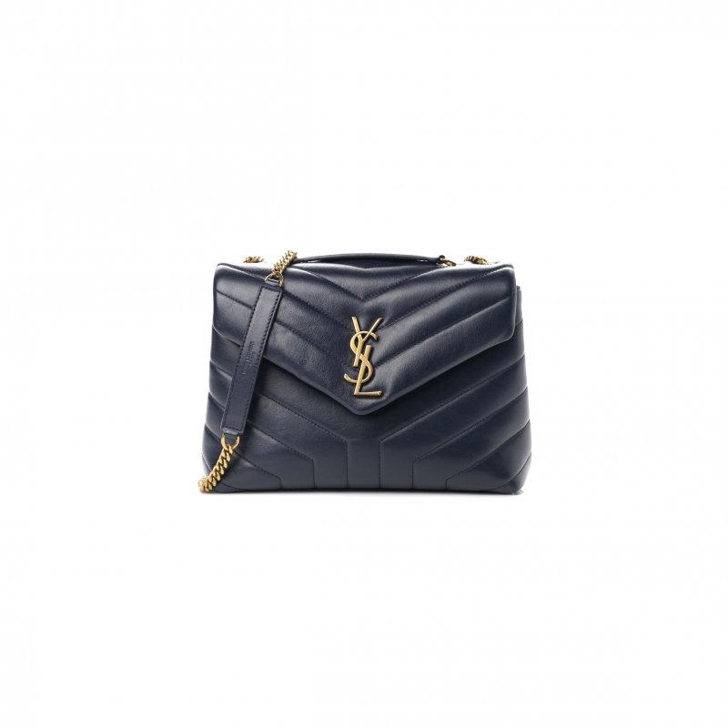 (image for) YSL LOULOU SMALL CHAIN BAG IN QUILTED LEATHER 4946991088297 (23*17*9cm)