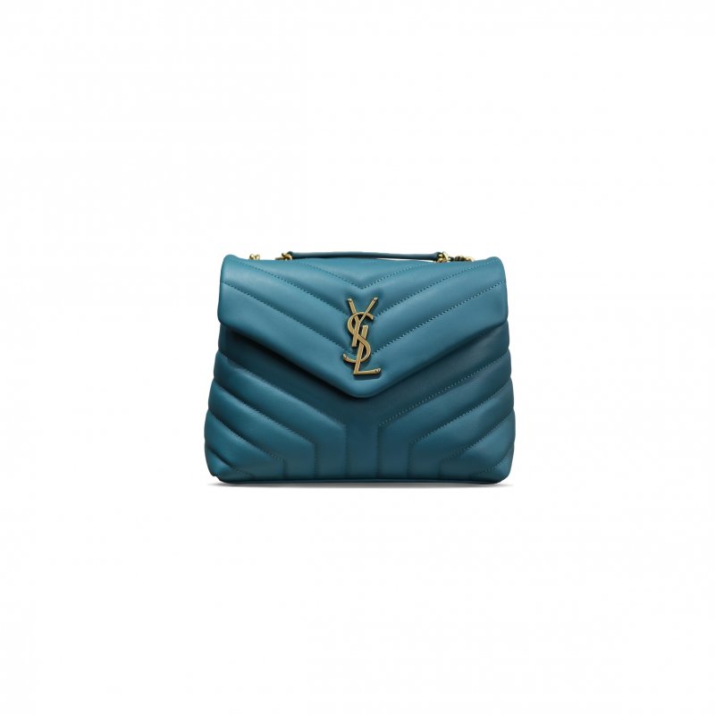 (image for) YSL LOULOU SMALL CHAIN BAG IN QUILTED LEATHER 494699100562 (23*17*9cm)