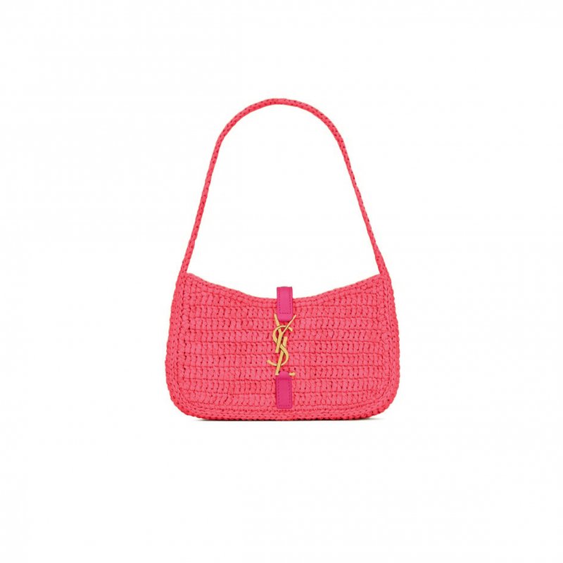 (image for) YSL LE 5 À 7 MINI IN RAFFIA 710310541146 (19*11.5*4.5cm)