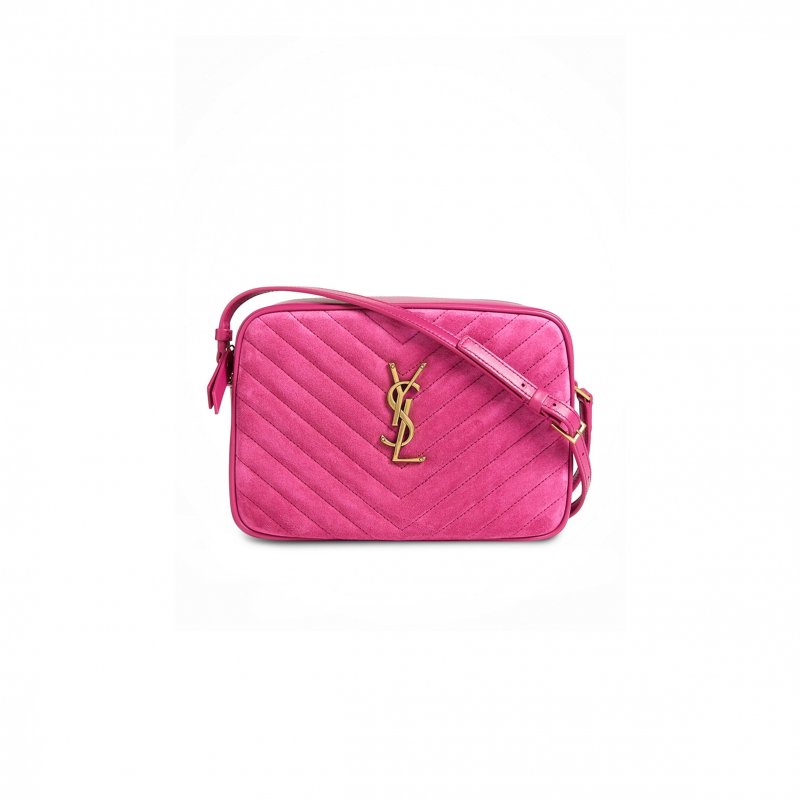 (image for) YSL LOU CAMERA BAG IN SUEDE 520534165678 (23*16*6cm)