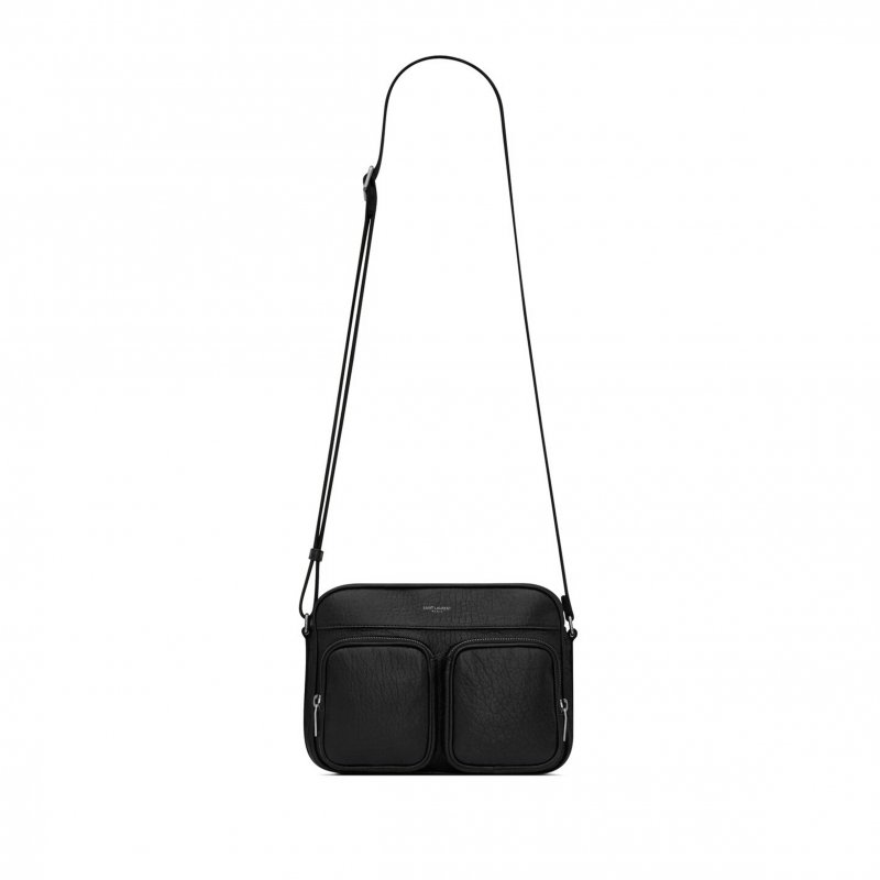 (image for) YSL CITY SAINT LAURENT CAMERA BAG IN GRAINED LEATHER 729240AAC8O1000 (22*18*10cm)