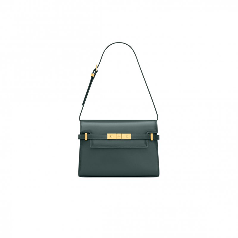 (image for) YSL MANHATTAN SHOULDER BAG IN BOX SAINT LAURENT LEATHER 5792710SX0W3045 (29*20*7.5cm)