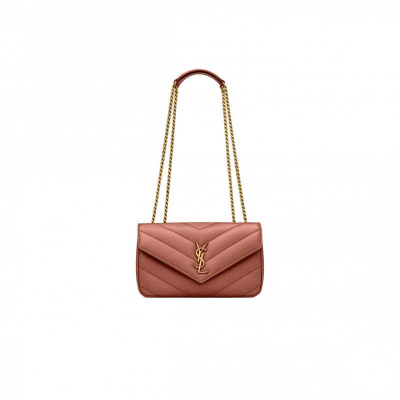 (image for) YSL LOULOU SMALL IN MATELASSÉ LAMBSKIN 801437AAEAX5036 (24*14*6cm)
