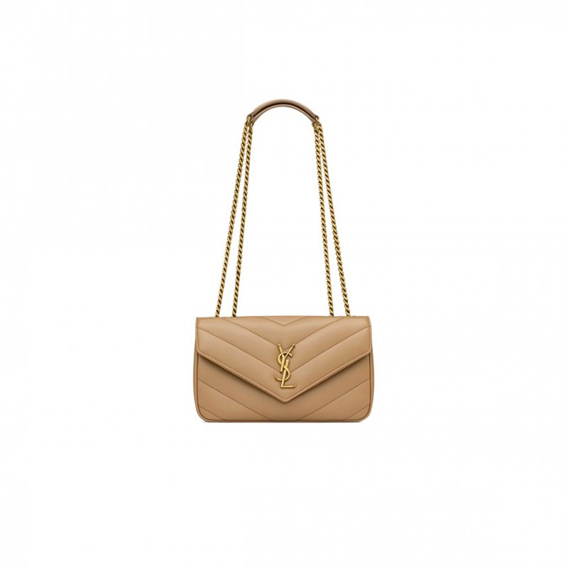 (image for) YSL LOULOU SMALL IN MATELASSÉ LAMBSKIN 801437AAEAX2357 (24*14*6cm)