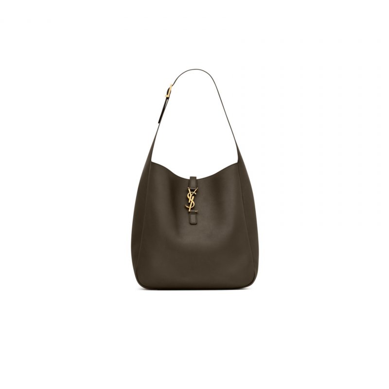 (image for) YSL LE 5 À 7 SUPPLE LARGE IN GRAINED LEATHER 753837AAAUQ3212 (30*28*11cm)