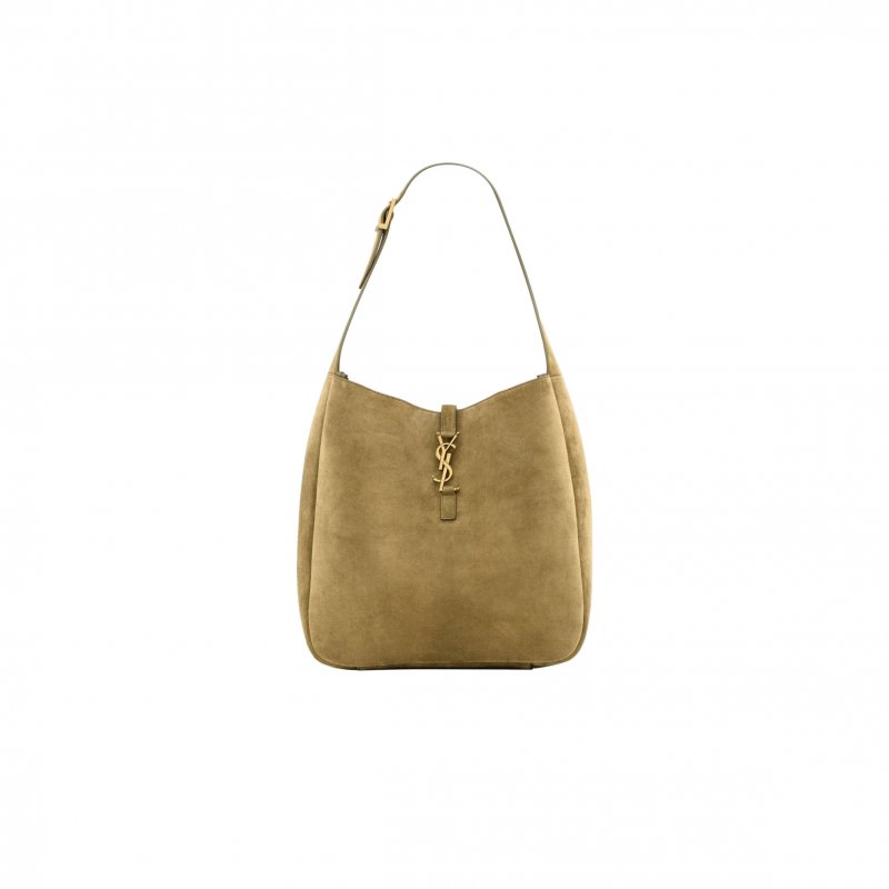 (image for) YSL LE 5 À 7 SUPPLE LARGE IN SUEDE 7538371U80W (30*31*13cm)