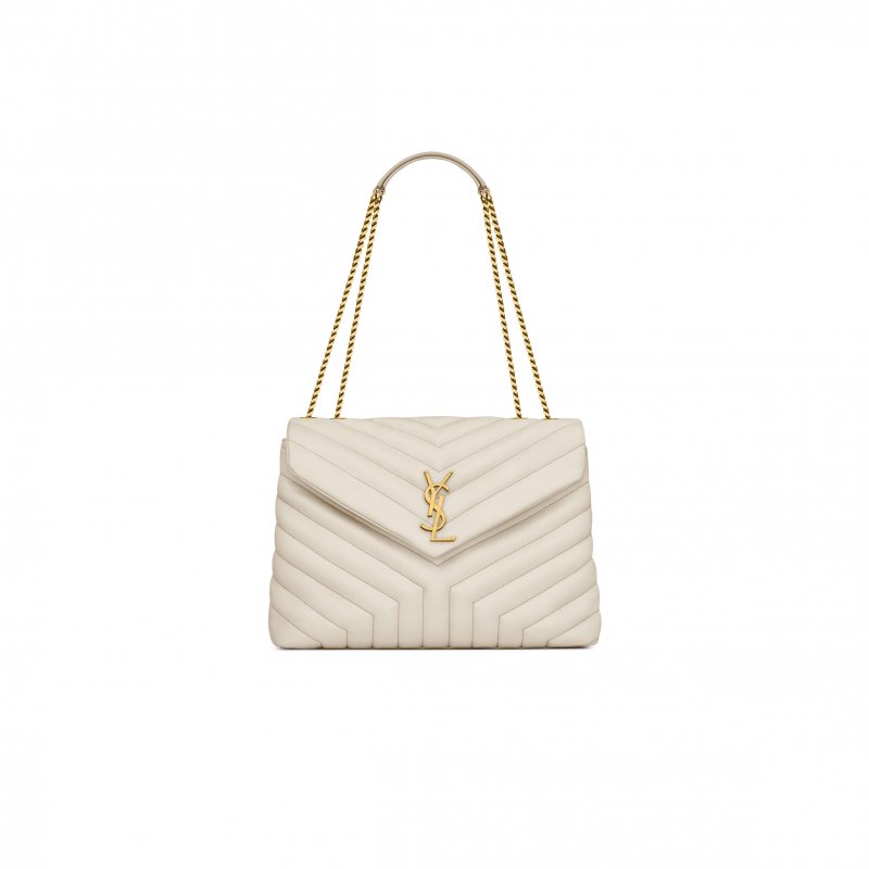 (image for) YSL LOULOU MEDIUM IN QUILTED LEATHER 574946DV7279207 (32*22*12cm)