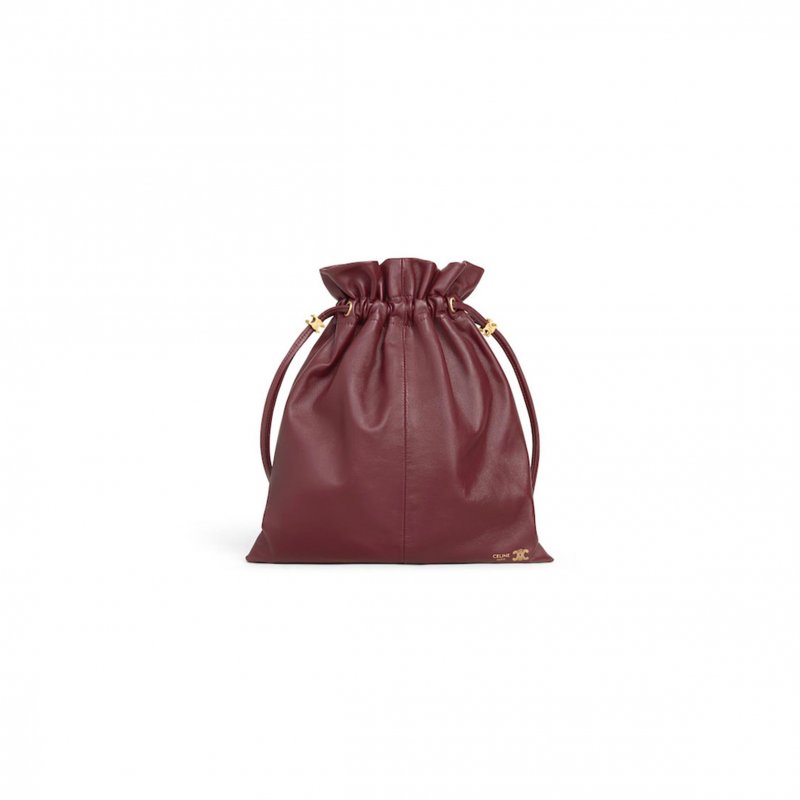 (image for) CELINE SMALL CRYSTAL POUCH HANDBAG 123662J79.28PO (32*29*0.5cm)