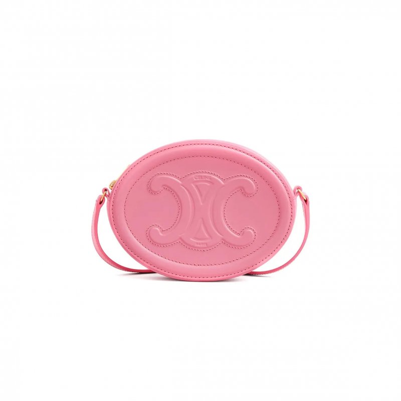 (image for) CELINE SMALL CROSSBODY IN TRIOMPHE SMOOTH COWHIDE 10I703DPQ.25FO (16*12.5*4cm)