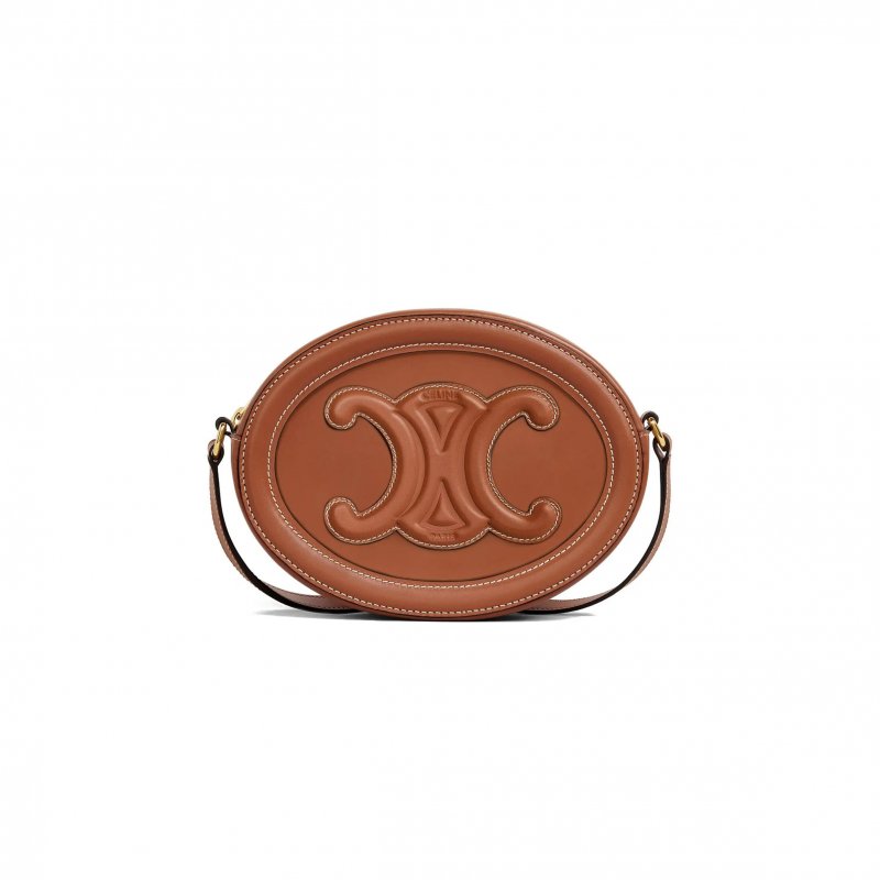 (image for) CELINE SMALL CROSSBODY IN TRIOMPHE SMOOTH COWHIDE 10I703DPQ.04LU (16*12.5*4cm)