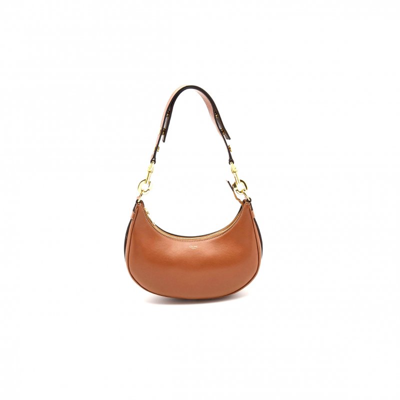 (image for) CELINE MEDIUM SHOULDER BAG IN AVA STRAP SMOOTH COWHIDE 196923DGQ.04LU (24*13*7cm)