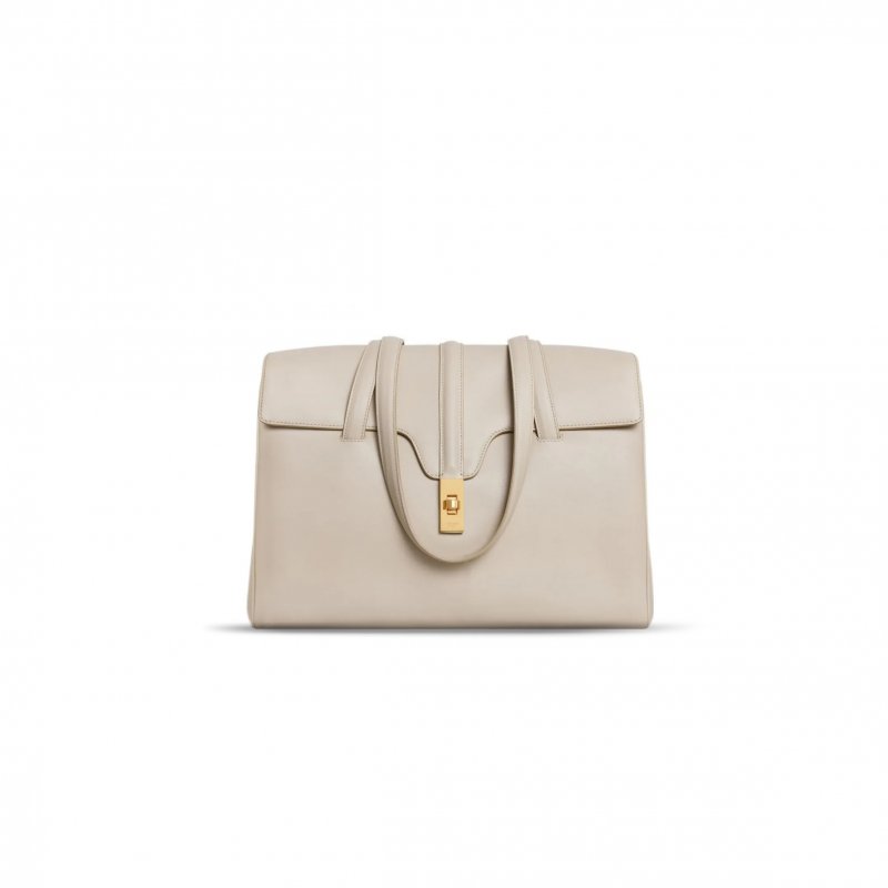 (image for) CELINE MEDIUM SHOULDER BAG IN SOFT16 COWHIDE LEATHER 195543CR4.02TR (32*24*15cm)