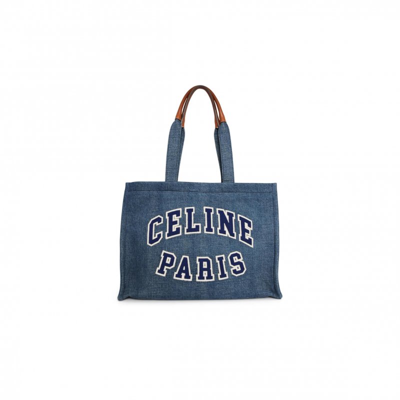 (image for) CELINE CABAS DENIM TOTE BAG (40*30*17cm)