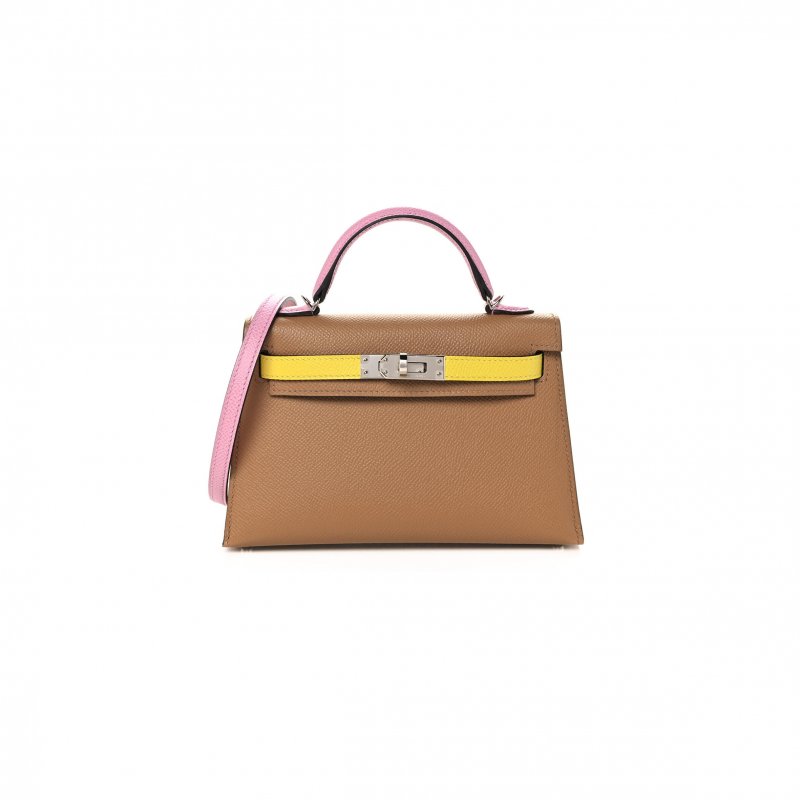 (image for) HERMÈS MASTER EPSOM MINI KELLY II THREE COLOR COMBINATIONS (19*12*5.5cm)