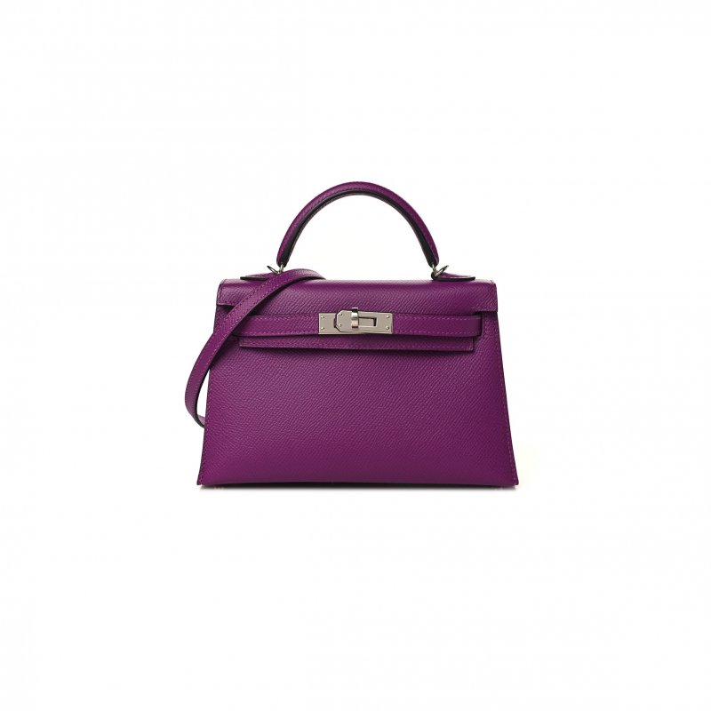 (image for) HERMÈS MASTER EPSOM MINI KELLY SELLIER 20 ANEMONE (19*12*5.5cm)