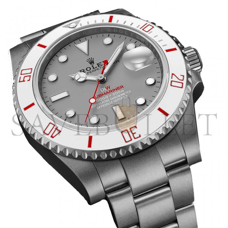 ROLEX SUBMARINER DIW PARAKEET GREY DIAL 41MM WATCH 116610LN [M49250] Shoes Jewelry Bag Watch Clothing 